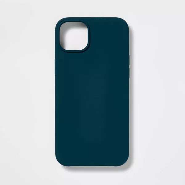 Heyday Apple iPhone 12 Mini Silicone Case - Dark Teal